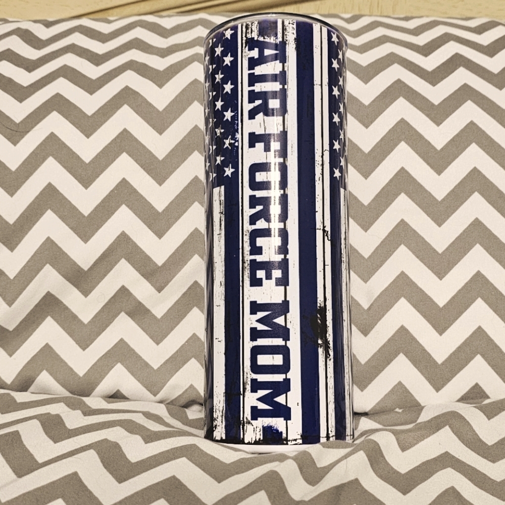 Air Force Mom Tumbler